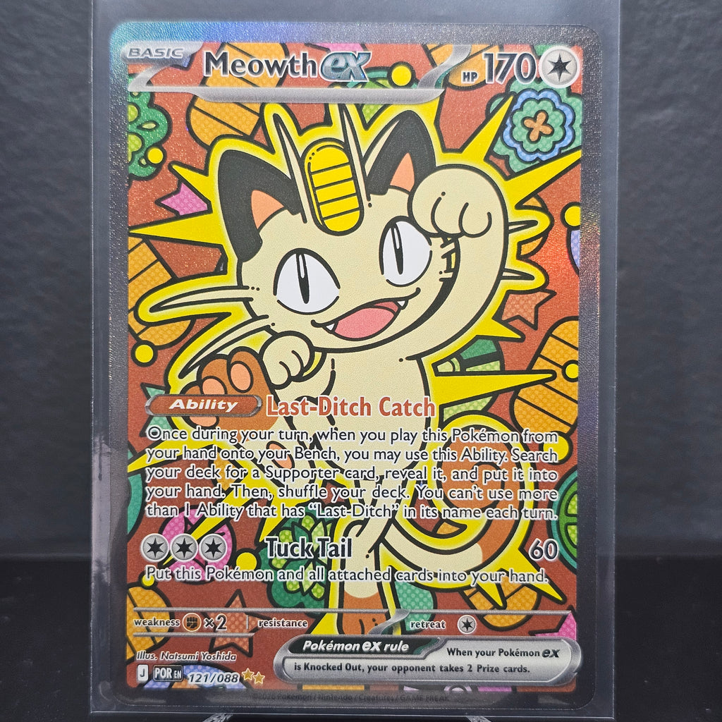 Pokémon TCG: Meowth ex 121/088
