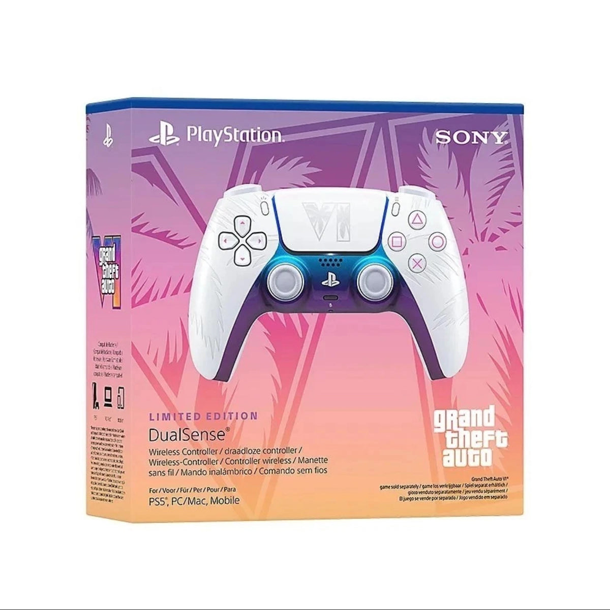 GTA IV Limited Edition DualSense PS5 Controller - White (Pre-Order)